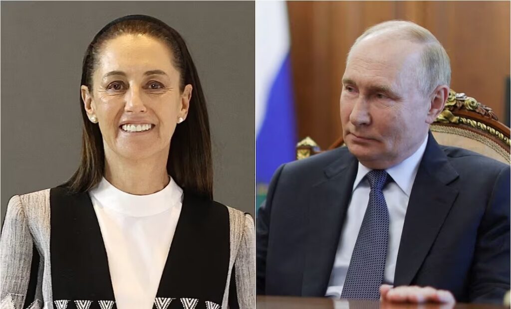 Sheinbaum invita a Vladimir Putin a su toma de protesta como presidenta de México