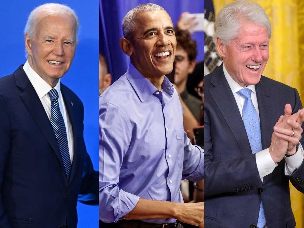 Biden, Obama y los Clinton apoyarán a Kamala Harris en la Convención Demócrata