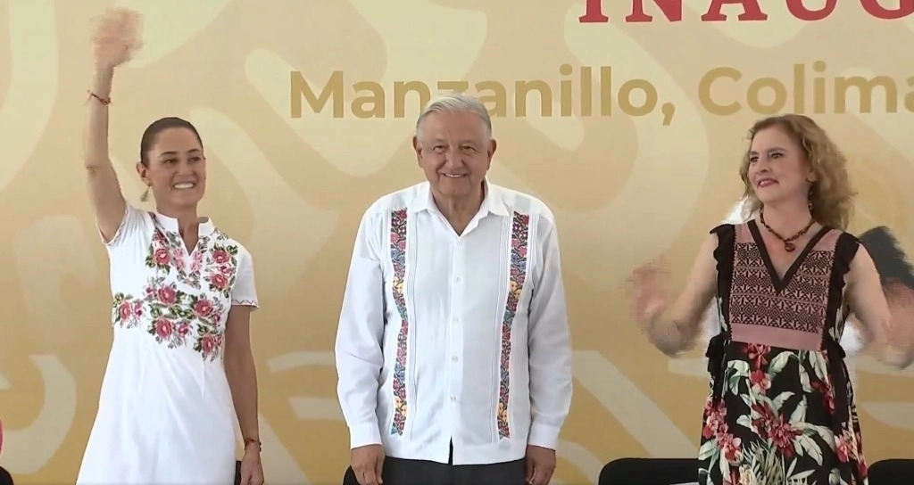 Sheinbaum promete mejorar drenaje y vialidades de Manzanillo