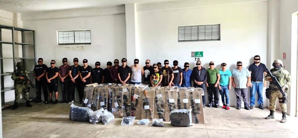 Vinculan a proceso a 21 hombres relacionados con el Cártel de Sinaloa