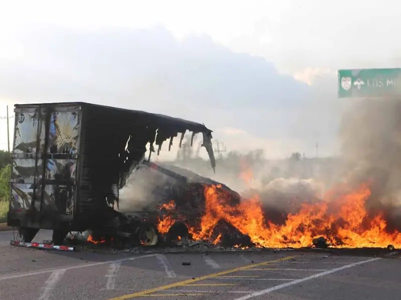 Estados Unidos emite alerta de seguridad tras los enfrentamientos en Culiacán