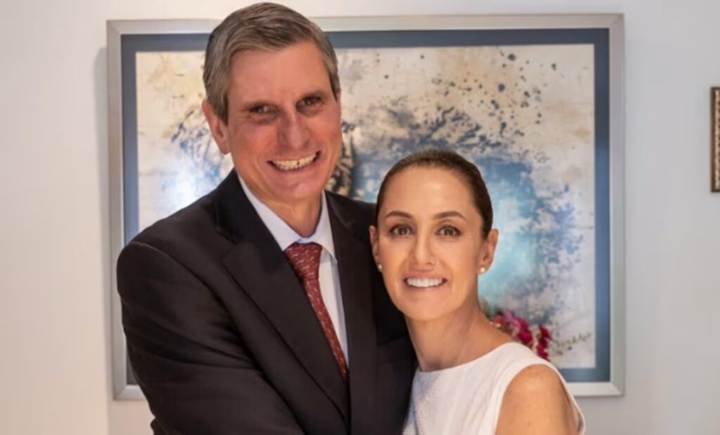 Sheinbaum inicia su luna de miel y dedica 3 días a su esposo Jesús María Tarriba