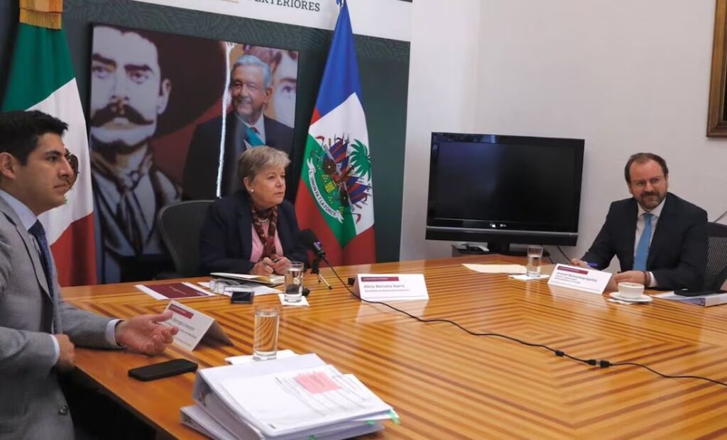 México invita a Haití a toma de protesta de Sheinbaum y expresa su apoyo ante la crisis política