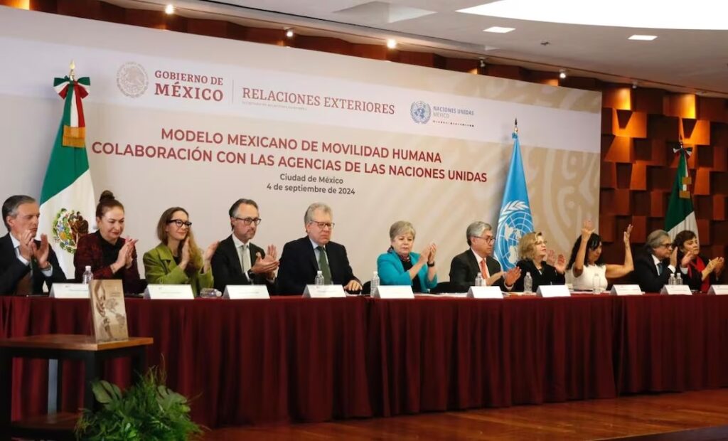Alicia Bárcena destaca reducción de 66% en flujos migratorios en México