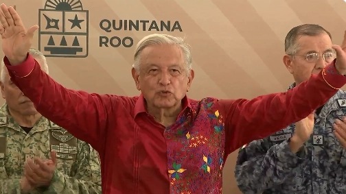 AMLO destaca proyectos asociados al Tren Maya en gira por Quintana Roo