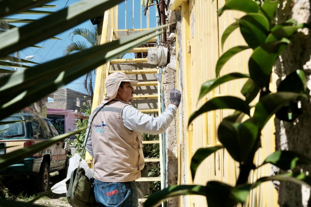 Acciones contra el dengue: Lavando, tapando y tirando para evitar criaderos