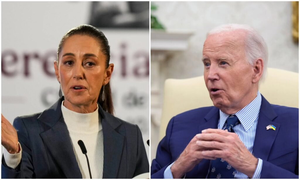Sheinbaum y Biden sostienen primera llamada; hablan sobre cooperación bilateral