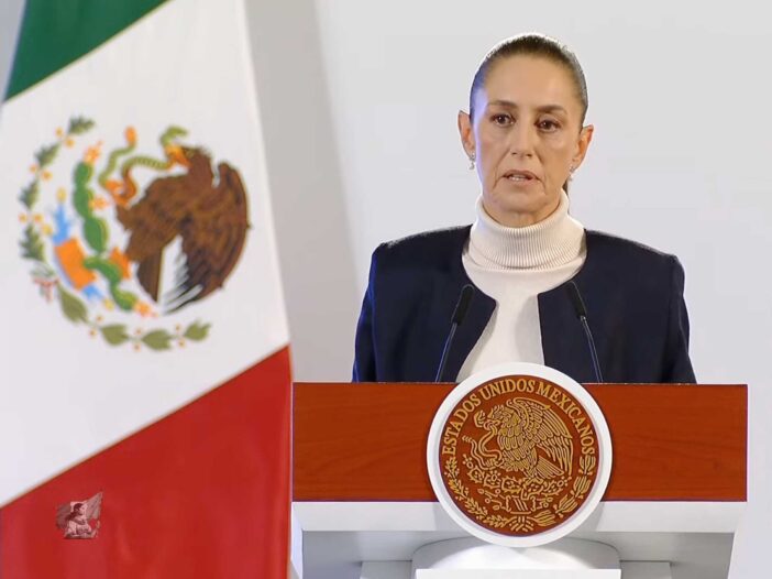 La presidenta Sheinbaum se reúne en Palacio Nacional con Garduño y Salomón Céspedes