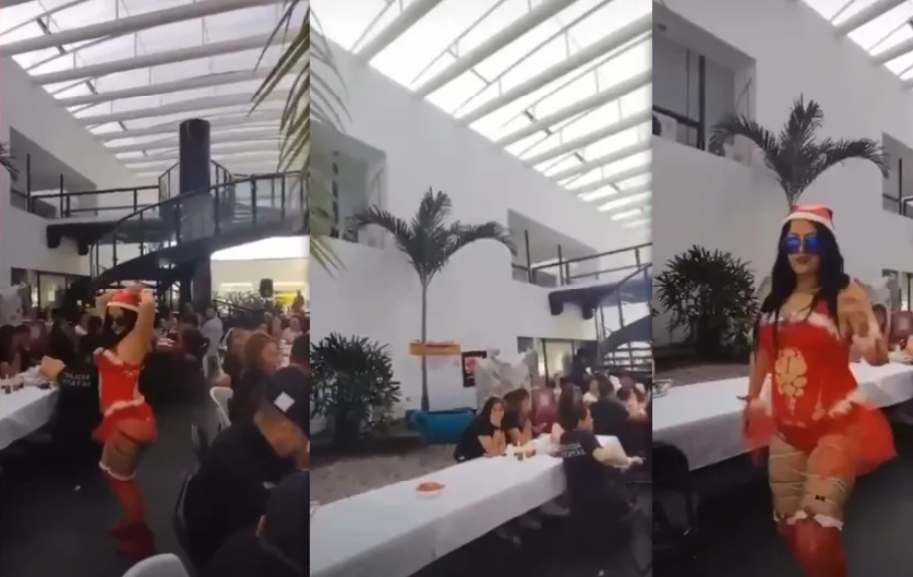 Policías son acusados de realizar posada con stripper en Córdoba