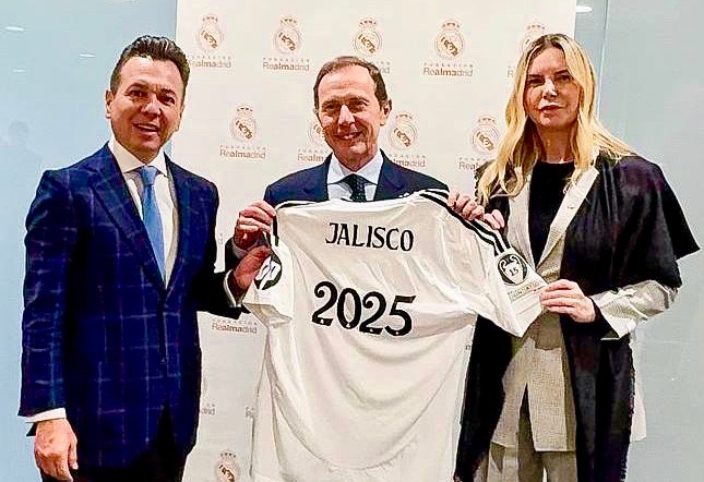 Gobierno de Jalisco y Fundación Real Madrid impulsarán el desarrollo deportivo y educativo de niñas y niños