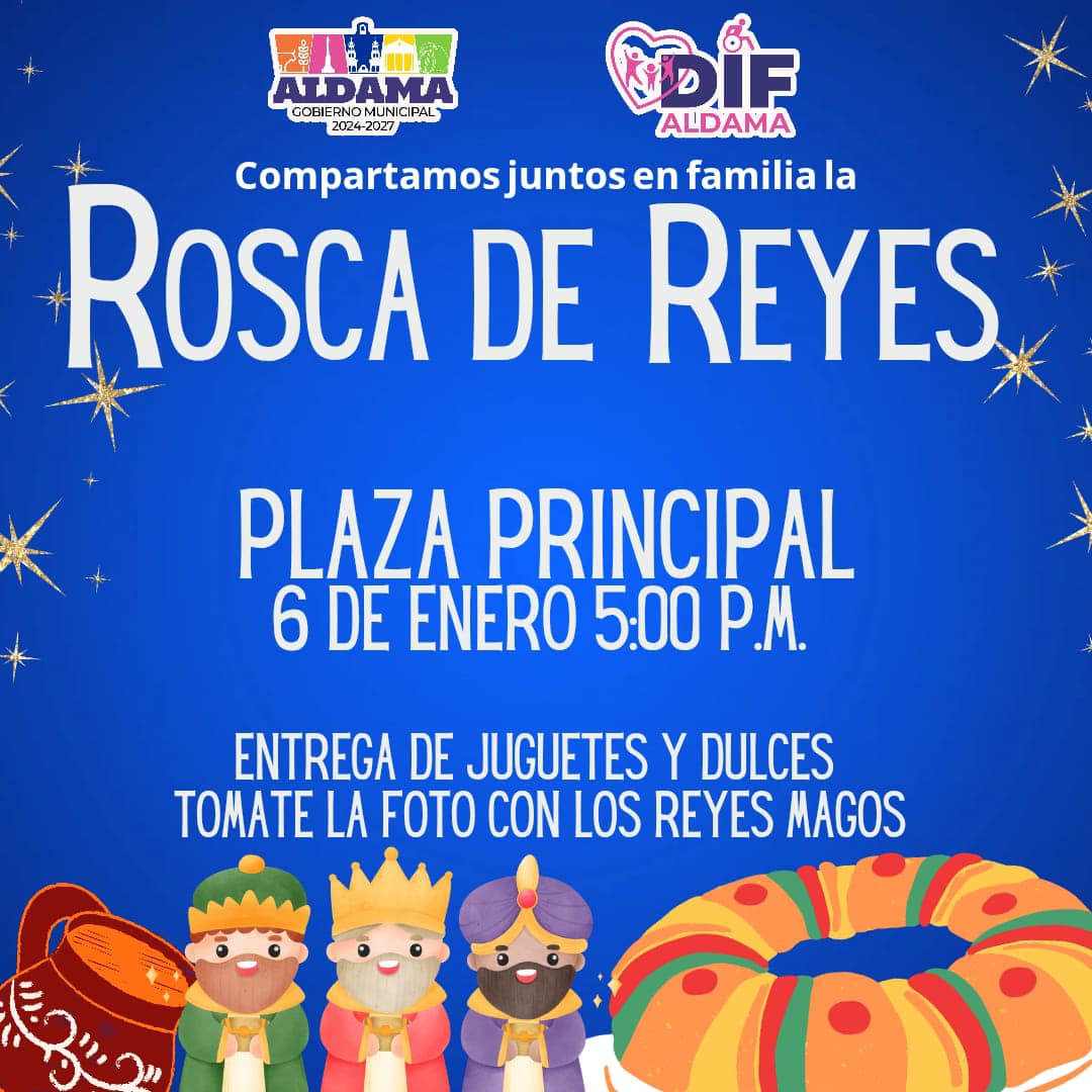 El DIF y el Gobierno Municipal invitan a disfrutar de la Mega Rosca de ...