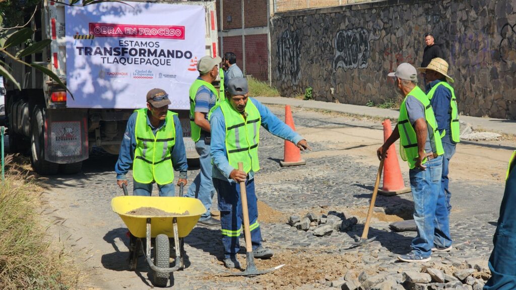 «Transformando tu Colonia» mejora infraestructura urbana en Tlaquepaque