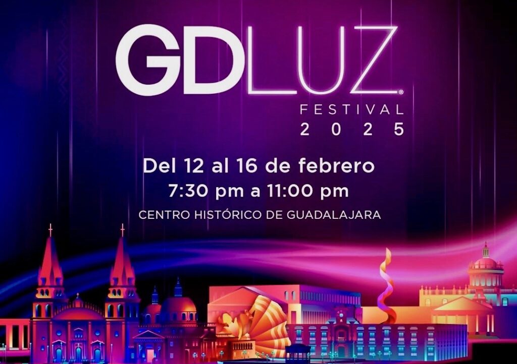 Guadalajara se ilumina con el Festival GDLuz 2025