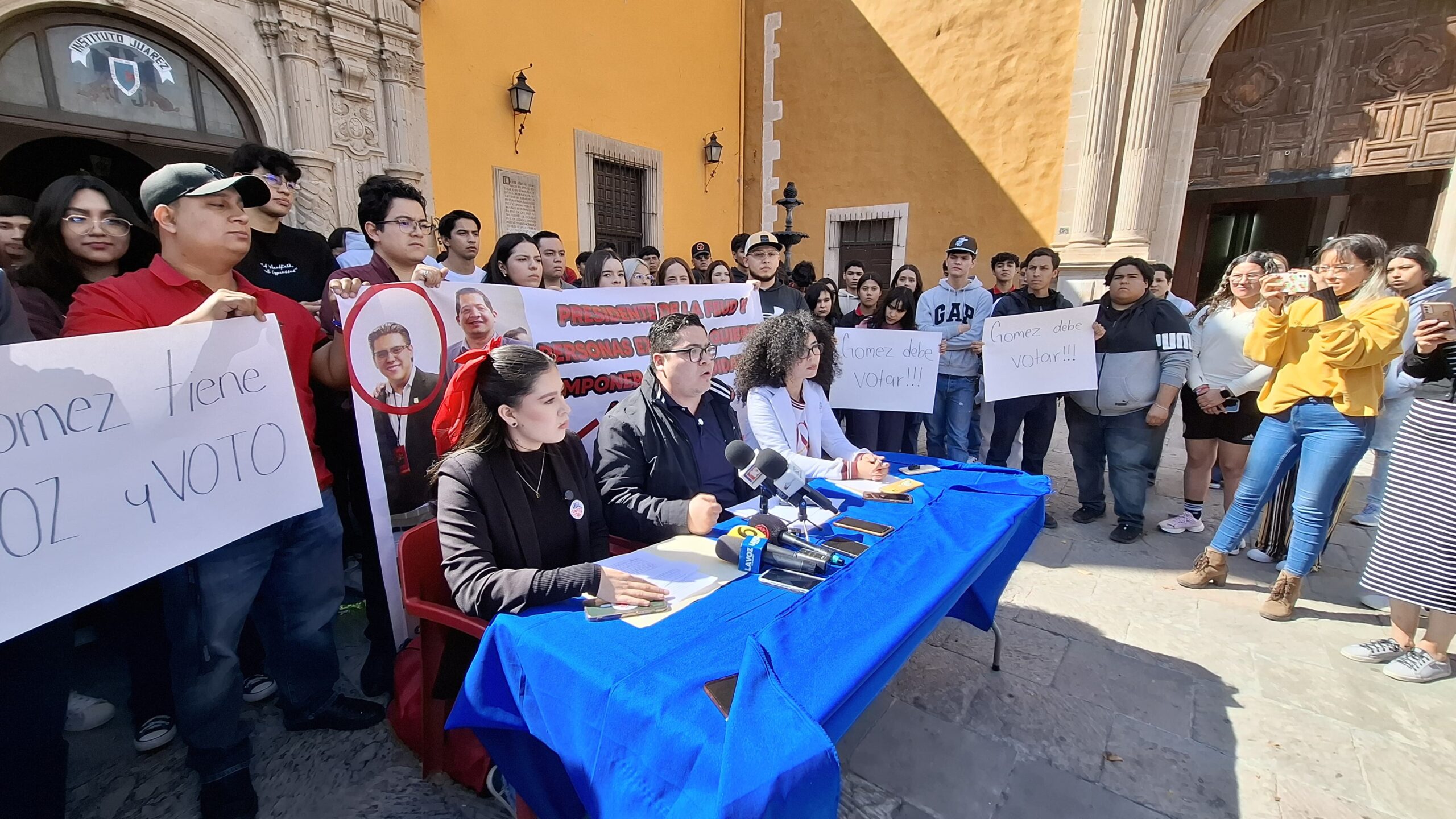 Estudiantes de la UJED exigen elecciones limpias en la FEUD | Notigram