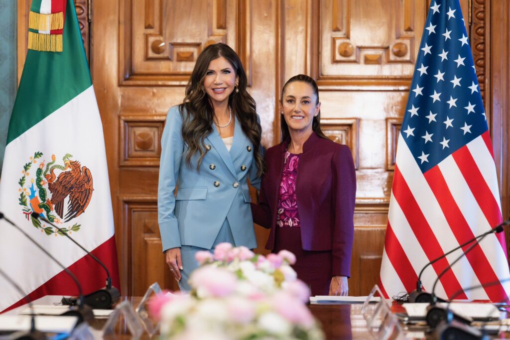 «Nuestra alianza contribuirá a la seguridad»: Kristi Noem tras reunión con Sheinbaum