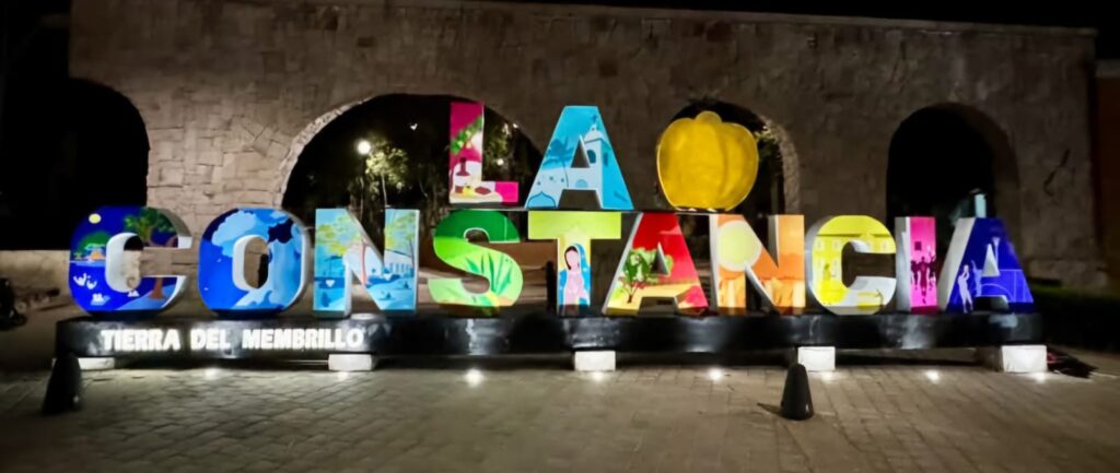 Inauguran letras monumentales de La Constancia