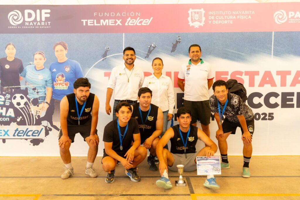 Concluye con éxito el Torneo Estatal de Street Soccer “De la Calle a la Cancha” en Nayarit