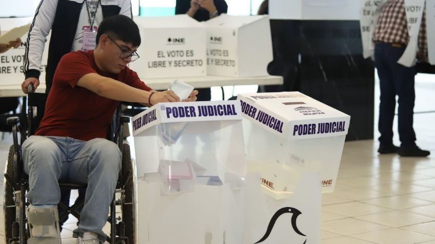 Más del 90% de personas con discapacidad y cuidadores participaron en el voto anticipado: INE