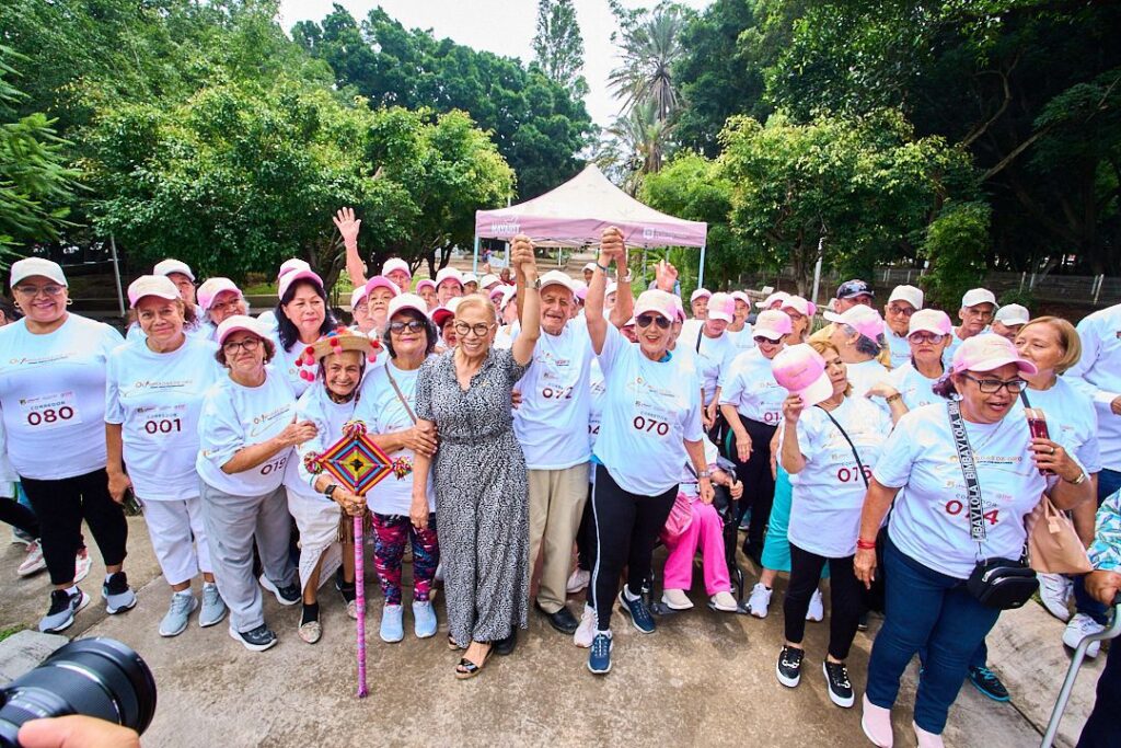 Invita Beatriz Estrada a personas adultas mayores a participar en las Olimpiadas de Oro 2025