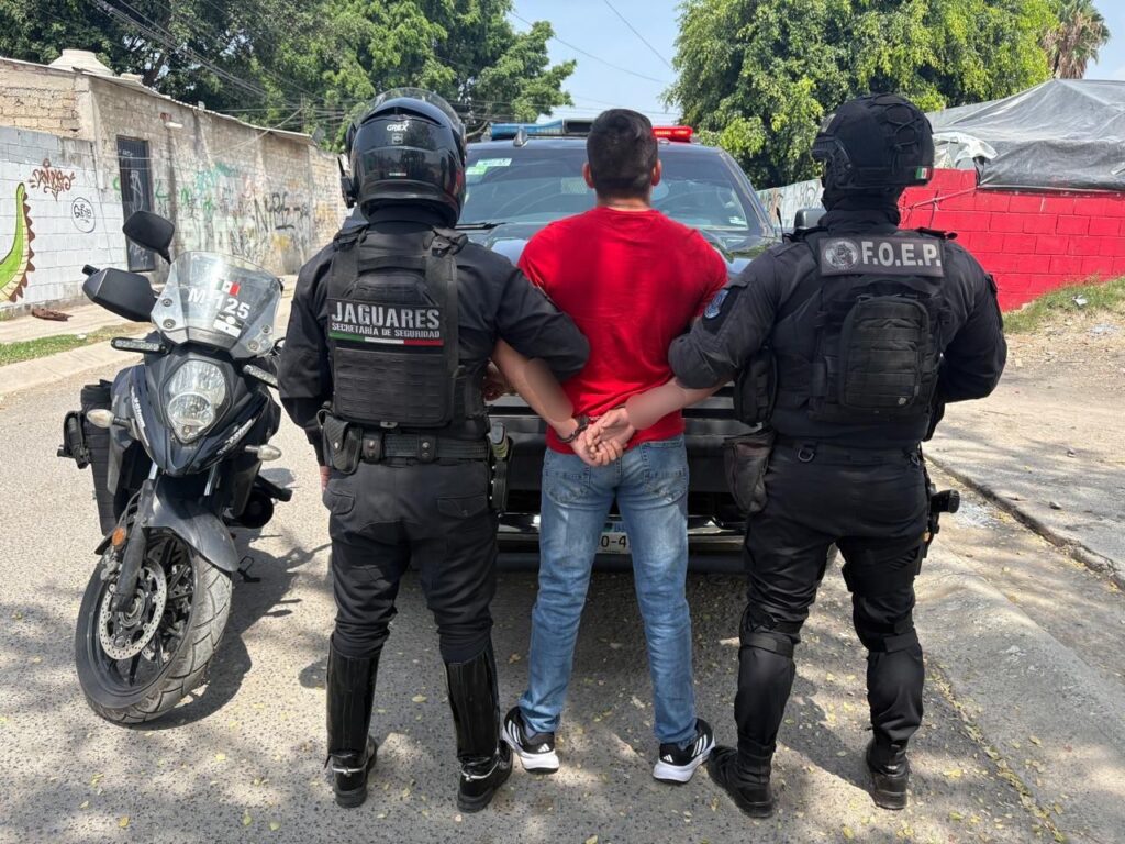 Detienen en Tlajomulco a presunto feminicida buscado en Baja California