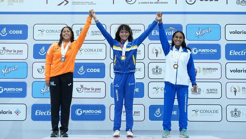 Jalisco alcanza las 200 medallas de oro en la Olimpiada Nacional CONADE 2025