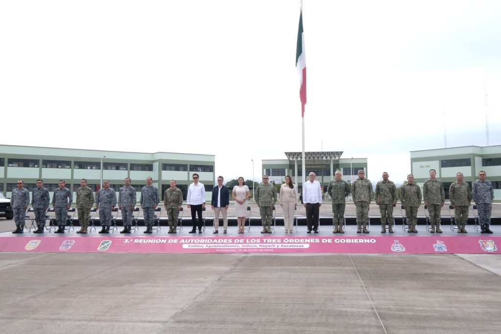 Gobernador Pablo Lemus participa en reunión interestatal de seguridad en Colima