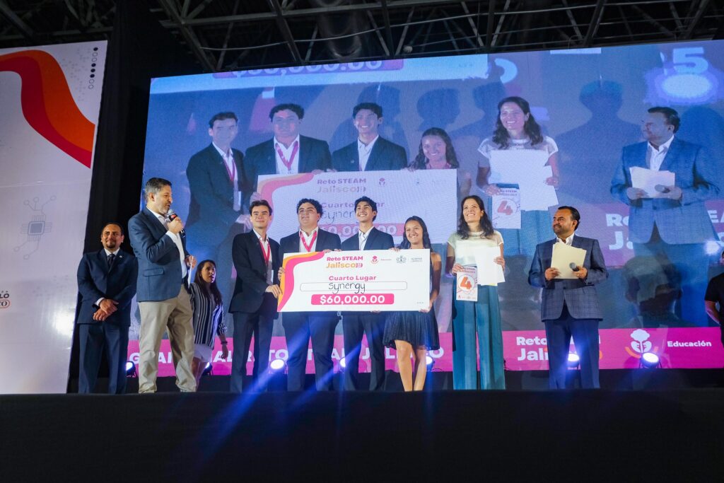 Reconocen a ganadores del Reto STEAM Jalisco 2025