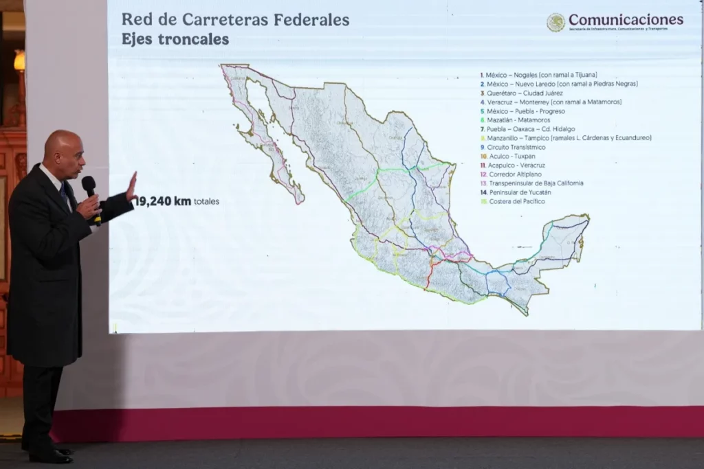 Gobierno invertirá más de 53 mil mdp a infraestructura carretera en 2025