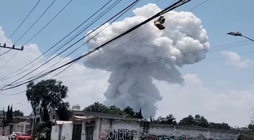 Explosion en Tultepec deja 1 muerto y 9 heridos