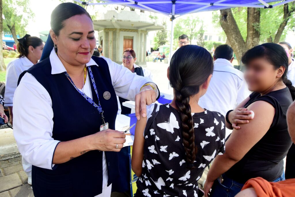 Refuerzan protección contra el sarampión en Durango con 40 mil nuevas vacunas