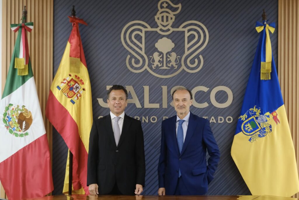 Refrendan Jalisco y España vínculos de cooperación