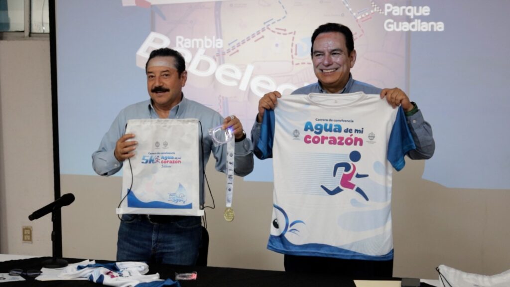 Invitan a ciudadanos a participar en la Carrera 5K “Agua de mi Corazón” en Durango
