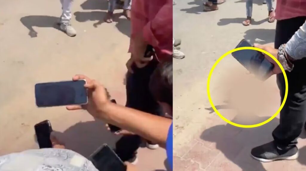 VIDEO: Encuentran cabeza humana en plena calle tras accidente de Air India