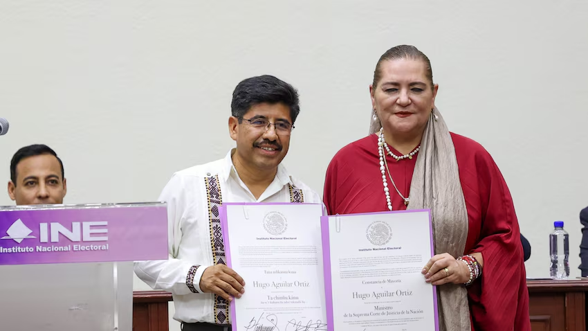 Hugo Aguilar defiende su elección como presidente de la SCJN tras críticas
