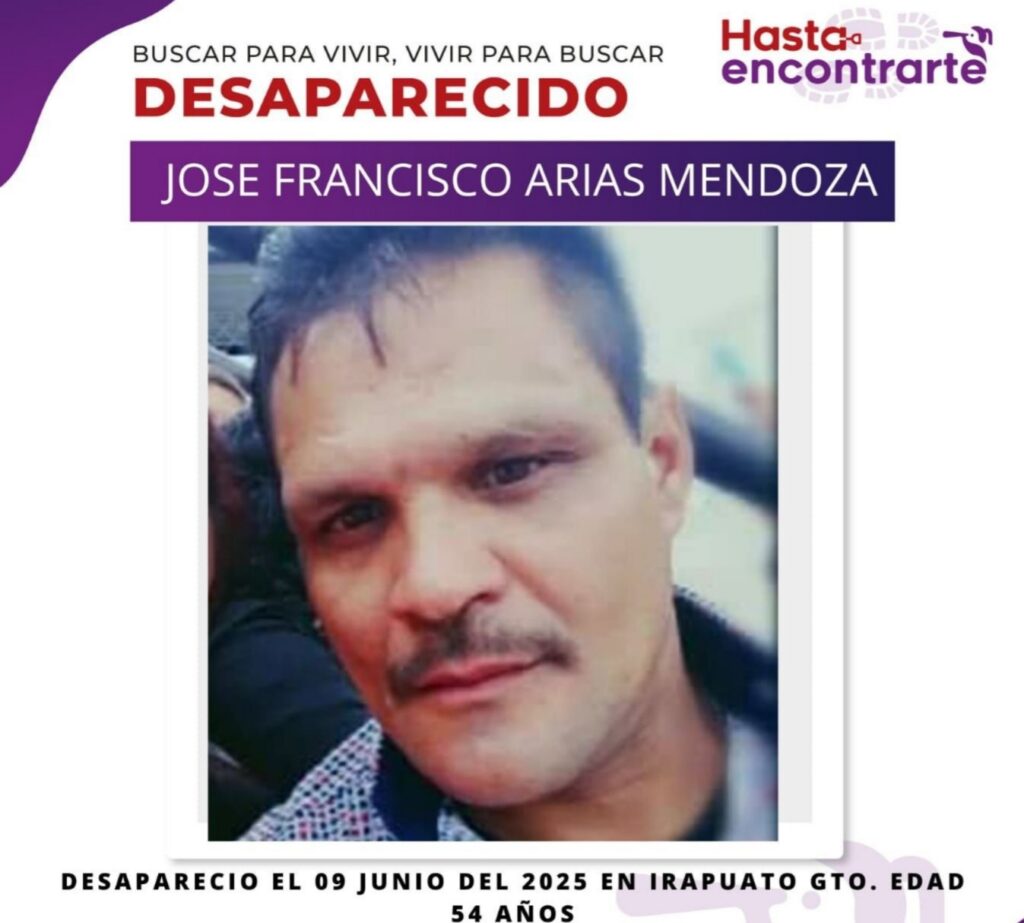 Desaparecen a padre buscador tras presenciar el asesinato de su hijo en Irapuato