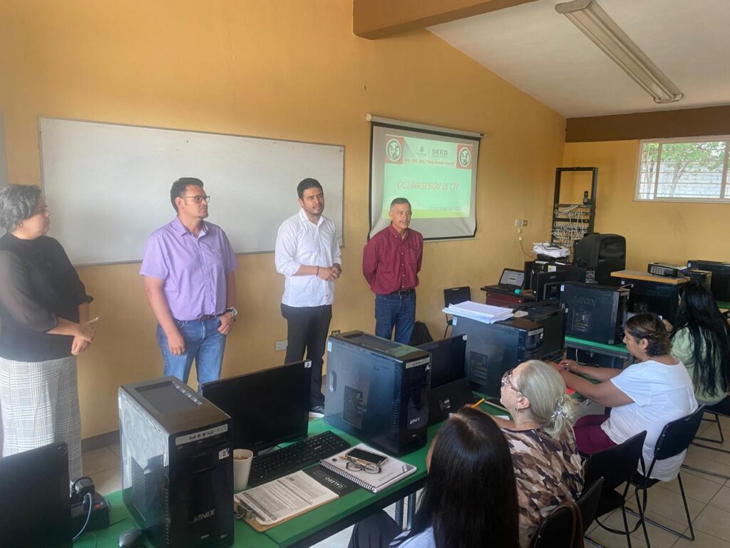 Autoridades de la SEED acompañan histórica Octava Sesión del CTE en zona Noroeste de Durango