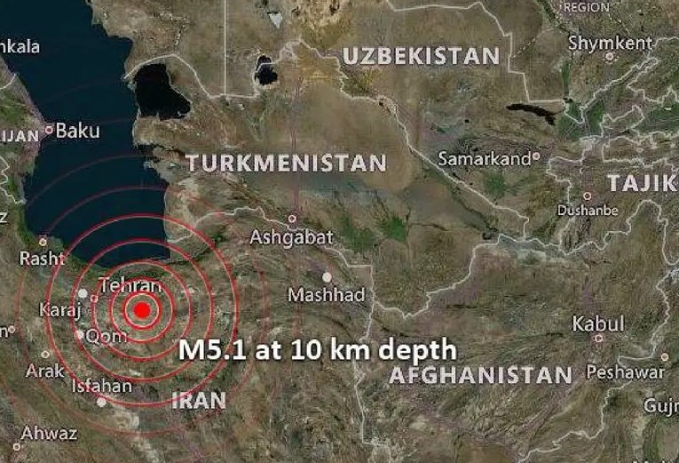 Sismo de 5.2 sacude Irán cerca de instalaciones nucleares