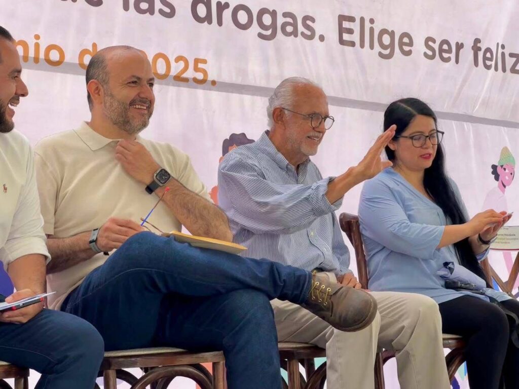 Miguel Ángel Navarro Quintero inauguró la Jornada Nacional por la Paz y Contra las Adicciones