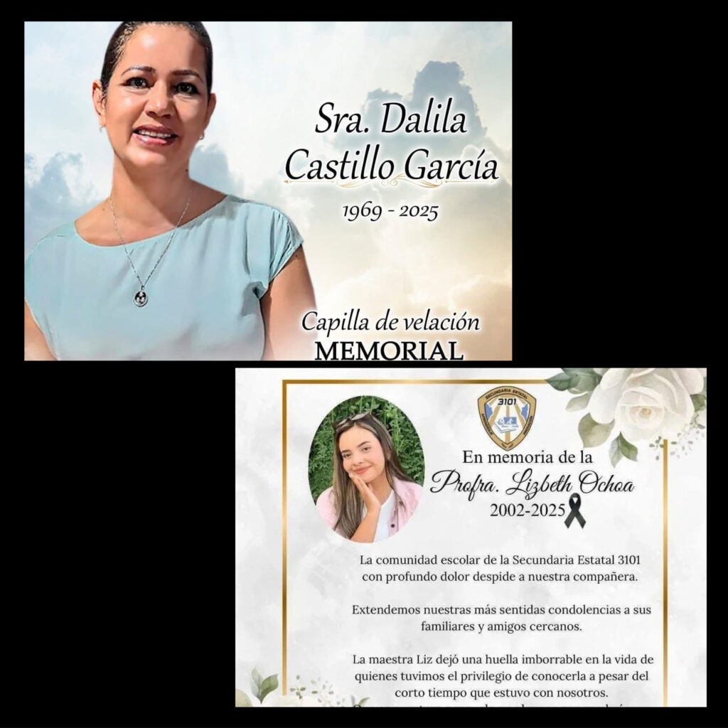 Despiden con dolor en redes a las mujeres que murieron en volcadura via corta
