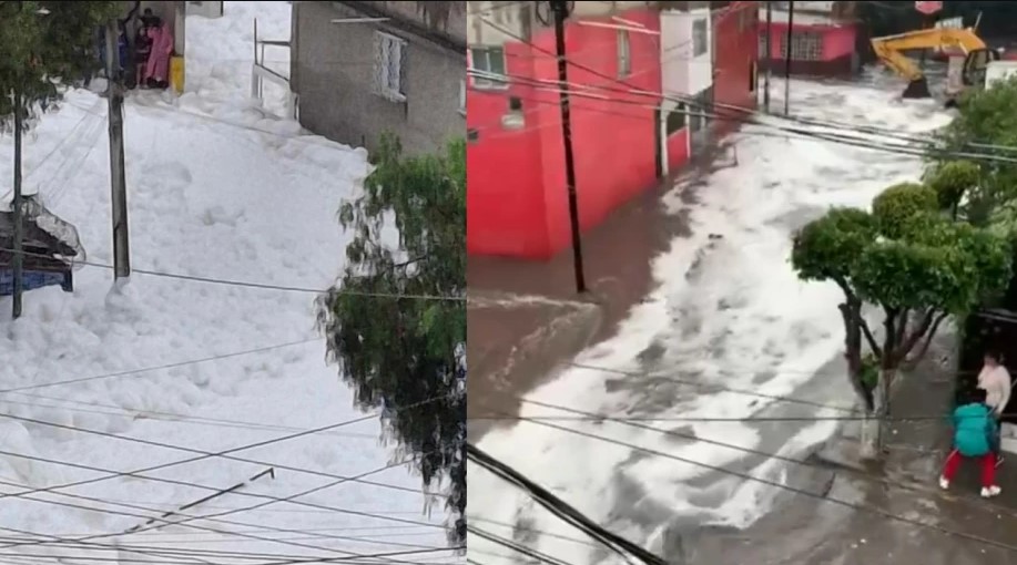 Decenas de casas se inundan en Naucalpan; lluvias colapsan Edomex y CDMX