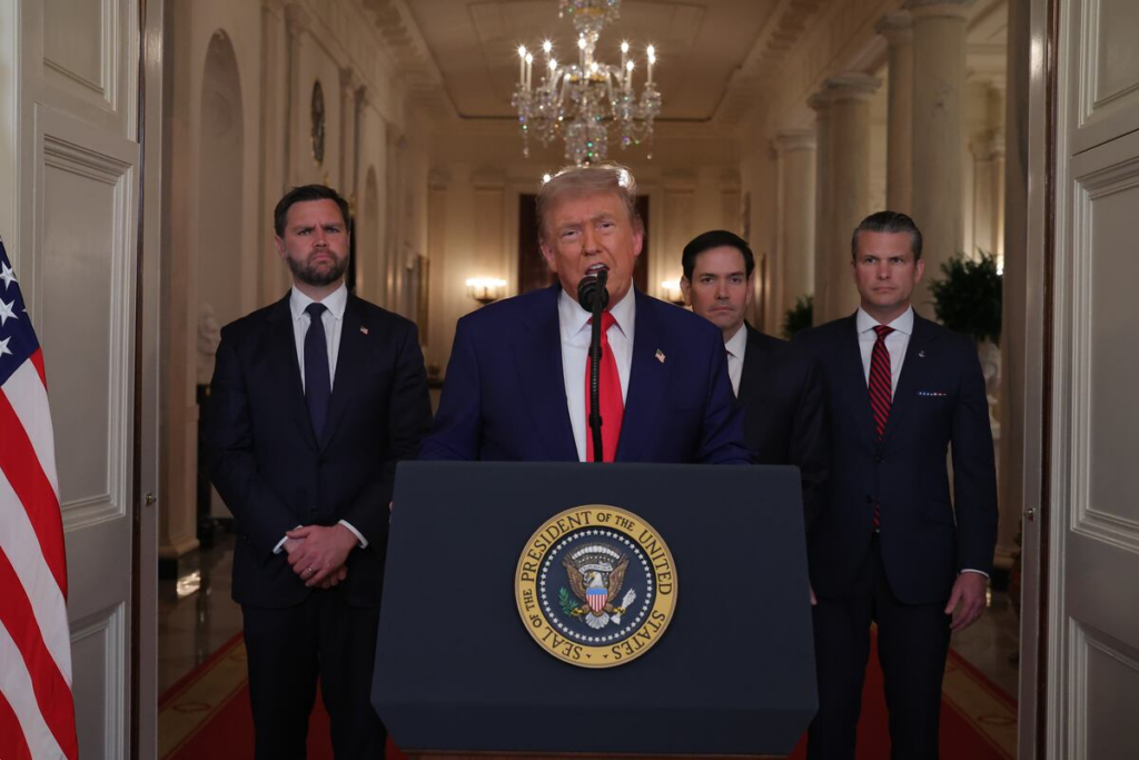 Trump exige la rendición de Irán tras ataque aéreo «o habrá consecuencias mayores»