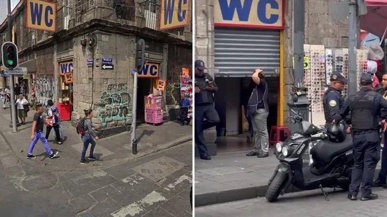 Mujer entra a baño público en Centro Histórico de CDMX; una hora después la hallaron muerta