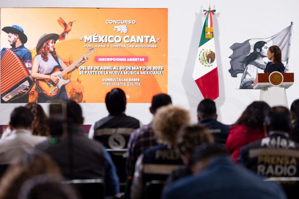 Hay más de 15 mil inscritos para el concurso “México Canta”: Secretaría de Cultura