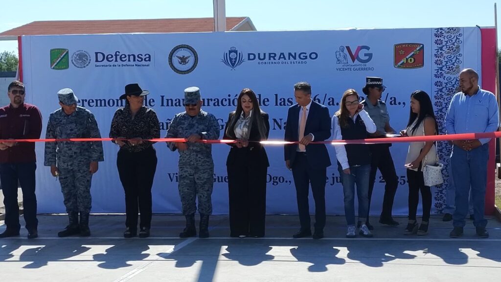 Inauguran oficialmente las instalaciones de la 156/a. Compañía de Guardia Nacional 