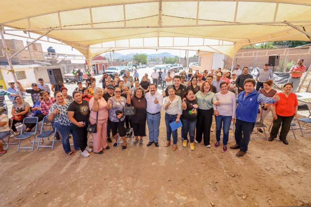 Más calles Al Millón; arranca Municipio trabajos de pavimentación en avenida Temazcal