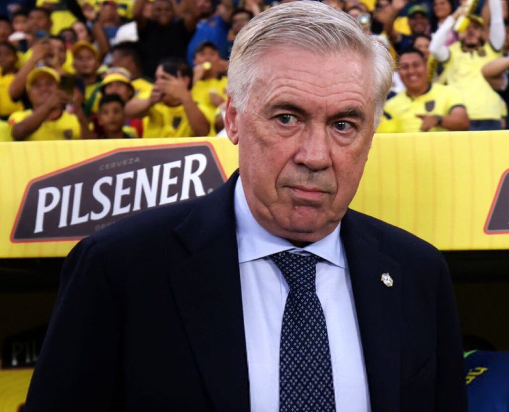 Ecuador le amarga el debut a Ancelotti que se tuvo que conformar con un gris empate.