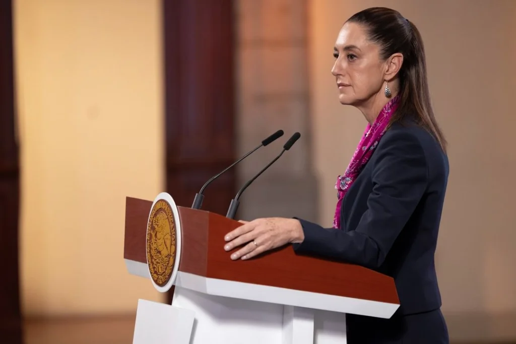 Sheinbaum destaca labor de las Fuerzas Armadas por su apoyo durante el huracán “Erick”