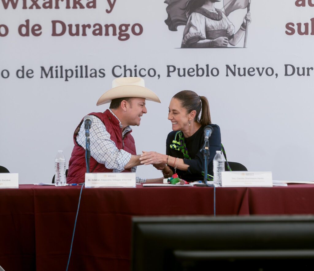 Esteban Villegas felicita a Claudia Sheinbaum por su cumpleaños