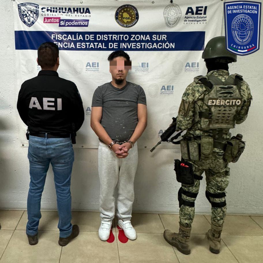 Capturan a prófugo por muerte en Parral