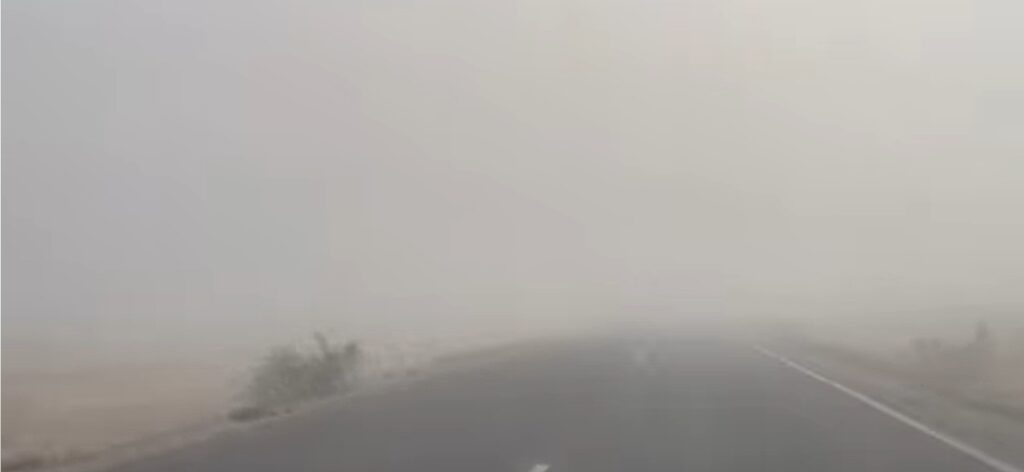 Alerta Protección Civil Estatal ante baja visibilidad en tramo carretero Chihuahua–Juárez